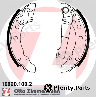 Zimmermann 10990.100.2 — Brake Shoe Set