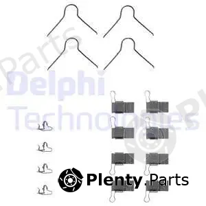Delphi LX0131 — Accessory Kit, disc brake pad