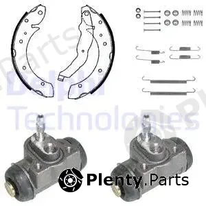 Delphi 910 — Brake Shoe Set