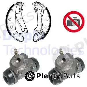 Delphi 676 — Brake Shoe Set