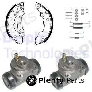 Delphi 663 — Brake Shoe Set