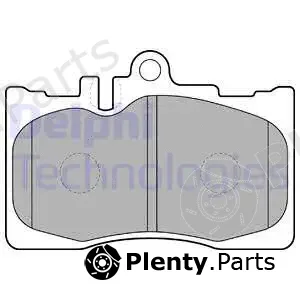 Delphi LP1689-18B1 — Brake Pad Set, disc brake