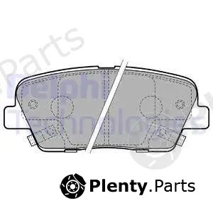 Delphi LP2202 — Brake Pad Set, disc brake