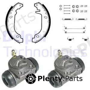 Delphi 766 — Brake Shoe Set