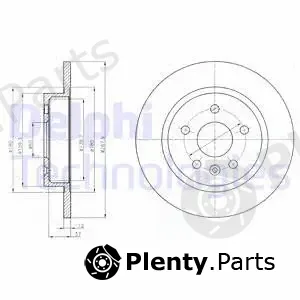 Delphi BG4199-C — Brake Disc