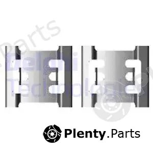 Delphi LX0428 — Accessory Kit, disc brake pad