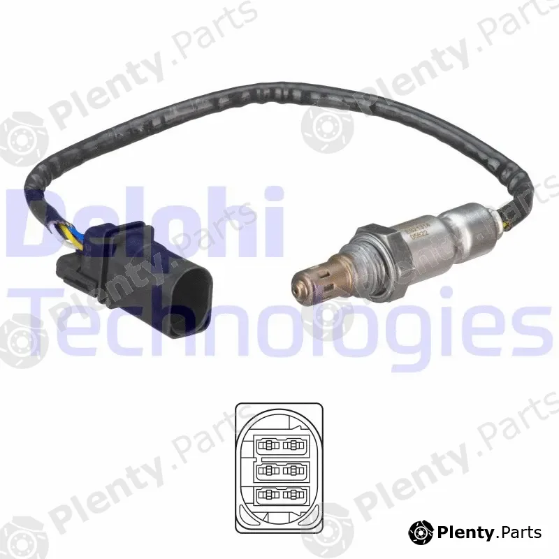 Delphi ES21314-12B1 — Lambda Sensor