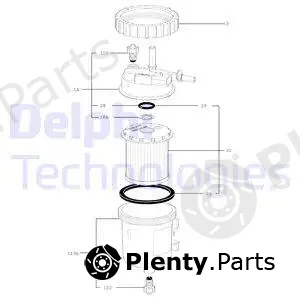 Delphi 6350120 — Fuel Filter
