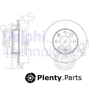 Delphi BG2149 — Brake Disc