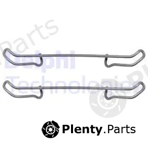 Delphi LX0076 — Accessory Kit, disc brake pad