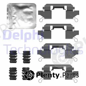 Delphi LX0761 — Accessory Kit, disc brake pad
