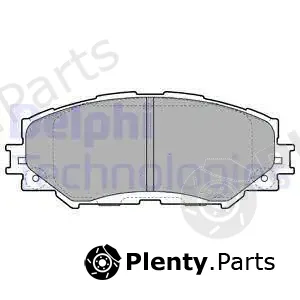 Delphi LP2002 — Brake Pad Set, disc brake