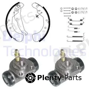 Delphi 942 — Brake Shoe Set