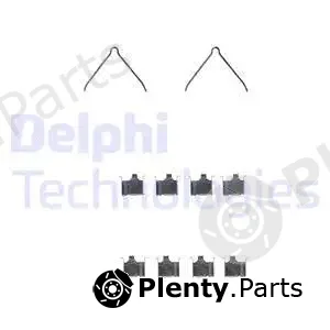 Delphi LX0229 — Accessory Kit, disc brake pad