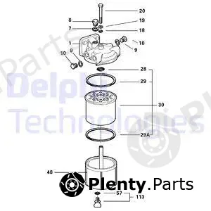 Delphi 5836B900 — Fuel Filter