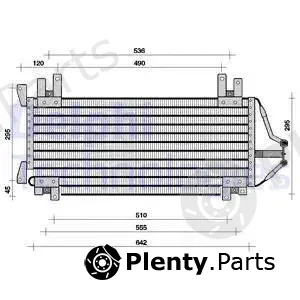 Delphi TSP0225060 — Condenser, air conditioning