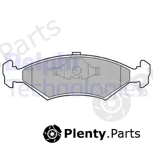 Delphi LP204-18B1 — Brake Pad Set, disc brake