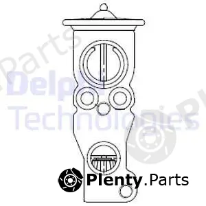 Delphi CB1018V — Expansion Valve, air conditioning