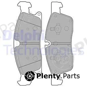 Delphi LP2275 — Brake Pad Set, disc brake