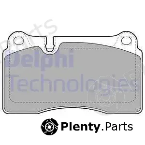 Delphi LP2012 — Brake Pad Set, disc brake