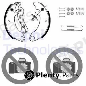 Delphi 680 — Brake Shoe Set