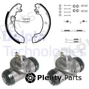 Delphi 817 — Brake Shoe Set