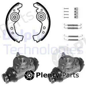 Delphi 889 — Brake Shoe Set