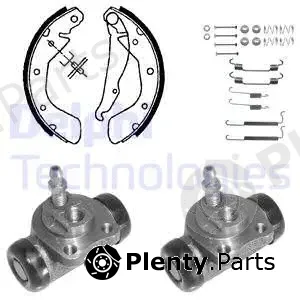 Delphi 1049 — Brake Shoe Set