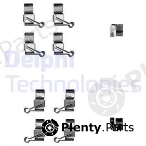 Delphi LX0611 — Accessory Kit, disc brake pad