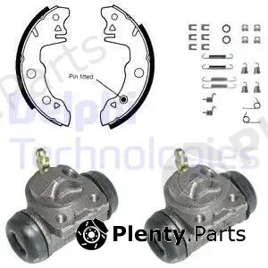 Delphi 672 — Brake Shoe Set