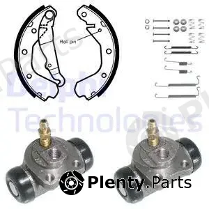 Delphi 742 — Brake Shoe Set