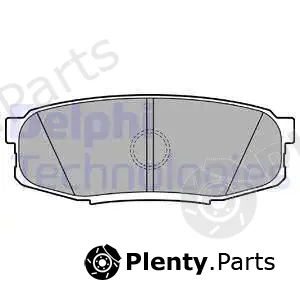 Delphi LP2154 — Brake Pad Set, disc brake