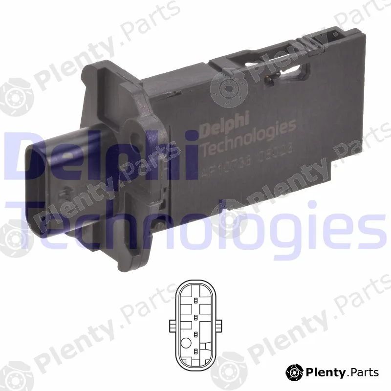 Delphi AF10738-12B1 — Mass Air Flow Sensor