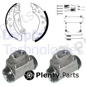Delphi 897 — Brake Shoe Set