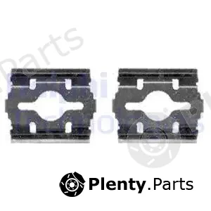 Delphi LX0409 — Accessory Kit, disc brake pad
