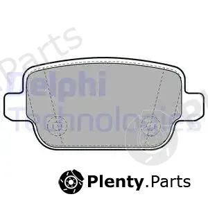 Delphi LP1969 — Brake Pad Set, disc brake