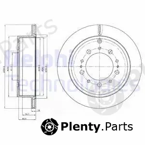 Delphi BG4275 — Brake Disc