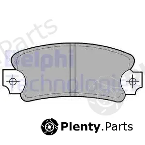 Delphi LP146 — Brake Pad Set, disc brake