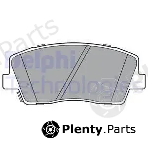 Delphi LP3376 — Brake Pad Set, disc brake