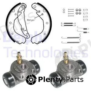 Delphi 782 — Brake Shoe Set
