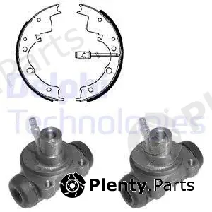 Delphi 1047 — Brake Shoe Set