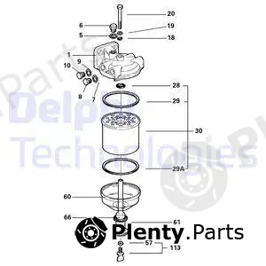 Delphi 5838B240 — Fuel Filter