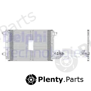 Delphi TSP0225482 — Condenser, air conditioning