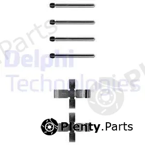 Delphi LX0102 — Accessory Kit, disc brake pad