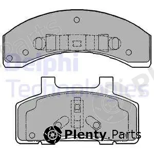 Delphi LP1216 — Brake Pad Set, disc brake