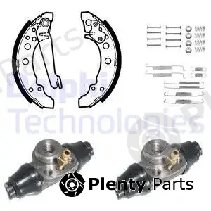 Delphi 1055 — Brake Shoe Set