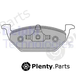 Delphi LP1436 — Brake Pad Set, disc brake