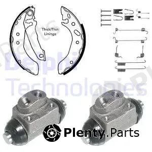 Delphi 924 — Brake Shoe Set