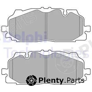 Delphi LP3272 — Brake Pad Set, disc brake