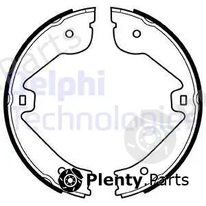 Delphi LS1995 — Brake Shoe Set, parking brake